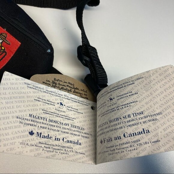 MARC TETRO RCMP RARE  Fanny Pack NWT Vintage - Picture 2 of 7